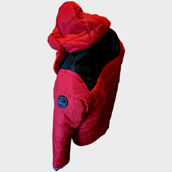Weatherproof Boys (Big Kid) Candy Red  Fleece Lined Hooded Jacket Medium NWT - Picture 4 of 4